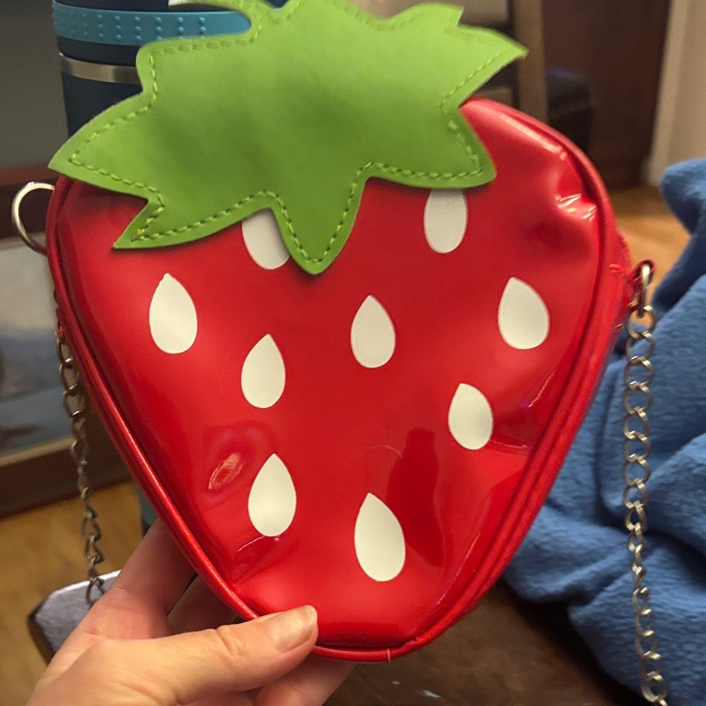 Strawberry-Shaped Adorbs Bag! 🍓